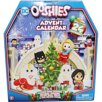 Ooshies DC Deluxe Advent Calendar with 24 Surprises