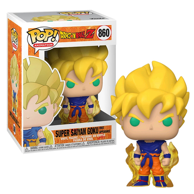 Funko POP Dragon Ball Z Super Saiyan Goku First Appearance #860 Vinyl Figure