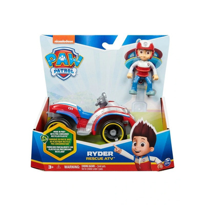 Nickelodeon Paw Patrol Ryder s Rescue ATV Vehicle and Figure Lemony Gem Toys Online