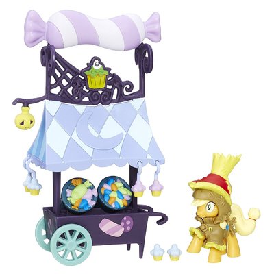 My Little Pony FIM Friendship is Magic Collection Sweet Cart With Applejack