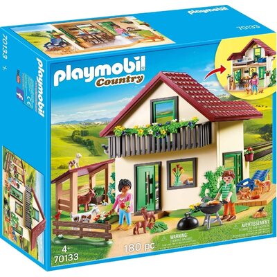 Playmobil Country Modern Farmhouse 180pc 70133