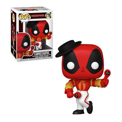 Funko Pop Deadpool Flamenco Deadpool 30th Anniversary #778 Vinyl Figure