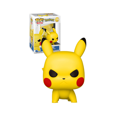 Funko POP Pokemon Pikachu (Angry Crouching) #779 Vinyl Figure