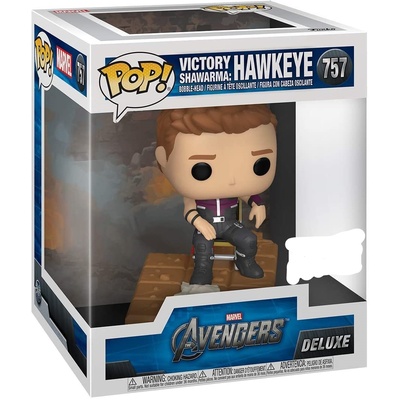 Funko Pop Marvel Avengers Assemble Victory Shawarma Hawkeye Deluxe #757 Vinyl Figure