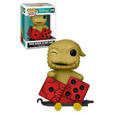 Funko POP Trains Nightmare Before Christmas Oogie Boogie In Dice Car #09 