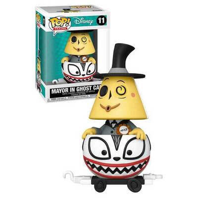 Funko POP Trains Nightmare Before Christmas Mayor In Ghost Cart #11