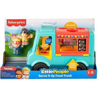 Fisher-Price Little People Serve It Up Food Truck