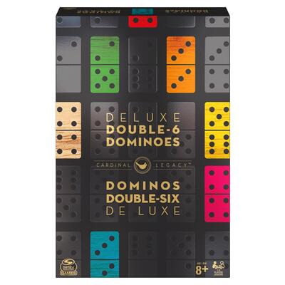 Cardinal Legacy Deluxe Double-6 Dominoes