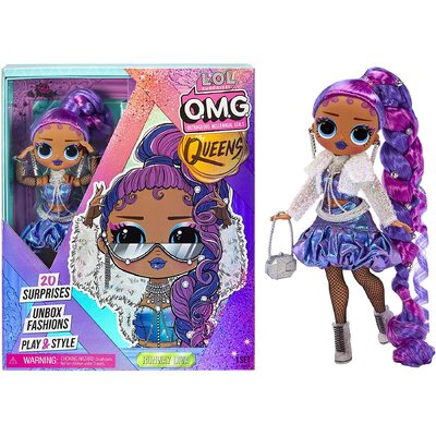 LOL Surprise OMG Queens Runway Diva fashion doll with 20 Surprises