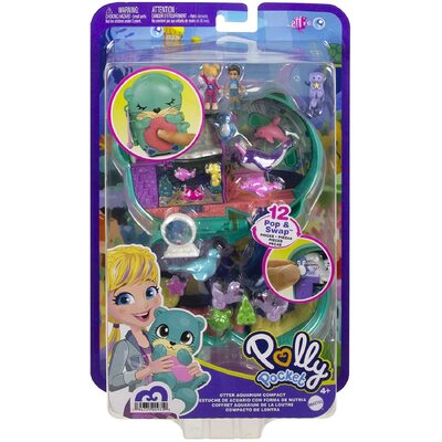 Polly Pocket Otter Aquarium Compact Playset