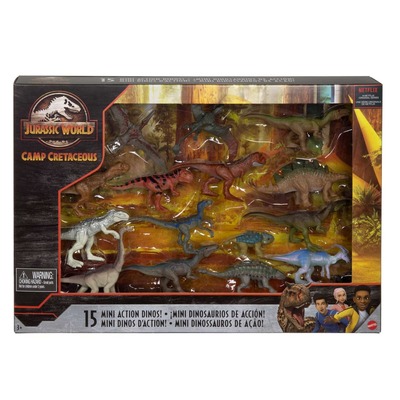 Jurassic World Camp Cretaceous Mini Dino 15-Pack