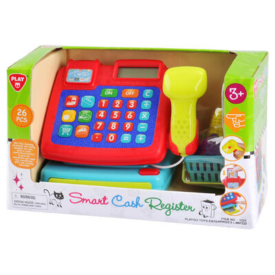 PlayGo Electronic Smart Cash Register & Accessories Kids Pretend Toy Playset