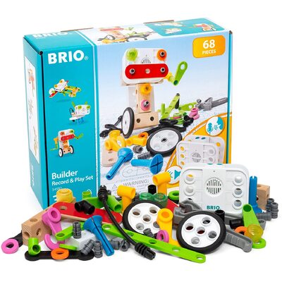 Brio World Builder Record and Play Set 68pc 34592