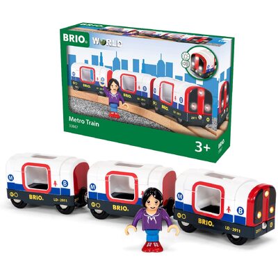 Brio World Metro Train 4pcs 33867