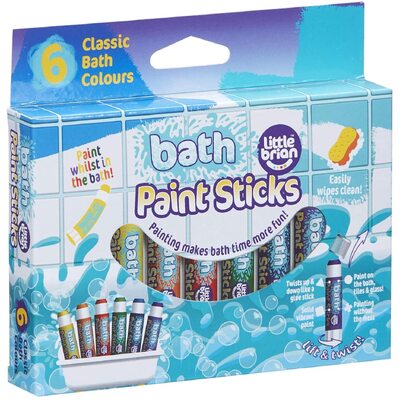 Little Brian Bath Paint Sticks (6 pack)