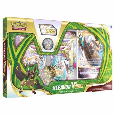 Pokemon TCG: Kleavor VSTAR Premium Collection