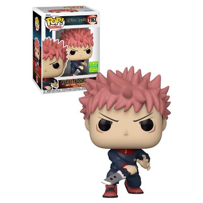 Funko POP Jujutsu Kaisen Yuji Itadori (With Slaughter Demon) SDCC 2022 #1163 Vinyl Figure