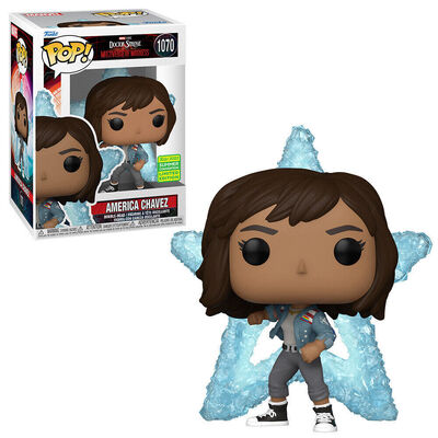 Funko POP Doctor Strange Multiverse Of Madness America Chavez SDCC 2022 #1070 Vinyl Figure