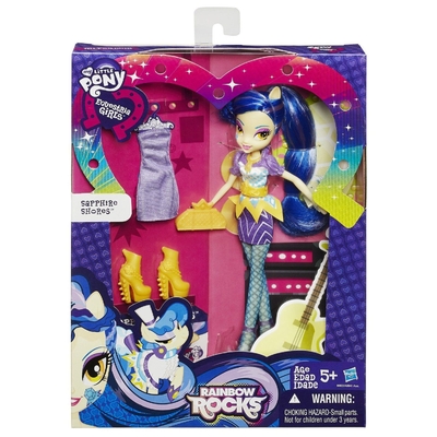 My LIttle pony Equestria Girls Rainbow Rocks - Sapphire Shores Doll 