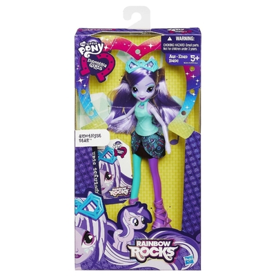 My LIttle pony Equestria Girls Rainbow Rocks Amethyst Star Doll