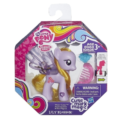 My Little Pony G4 Cutie mark Magic Water Cuties - Lilly Blossom