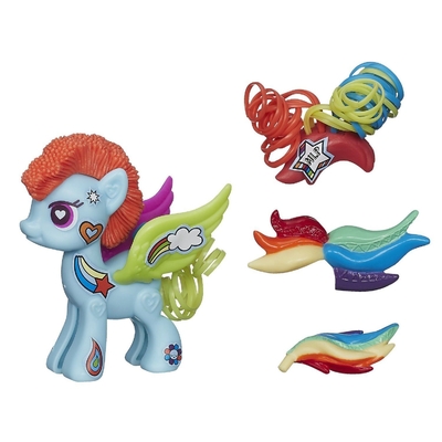 My Little Pony G4  Rainbow Dash Style Kit Pop Theme Pack