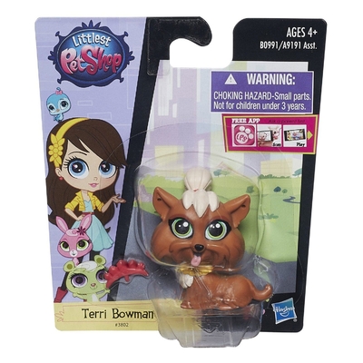 Littlest Pet Shop Single Pet Terri Bowman Dog #3802