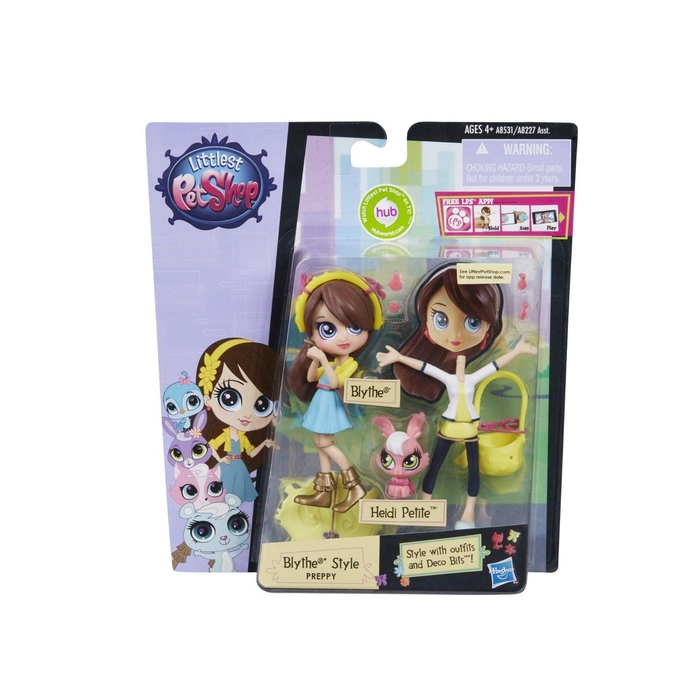 Littlest Pet Shop Blythe Style Preppy Set