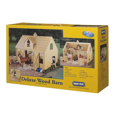 Breyer Traditional Deluxe Wood Barn with Cupola 1:9 SCALE Horse Stable